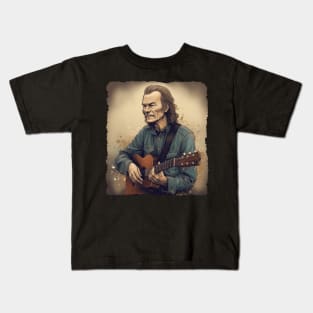 Gordon Lightfoot Rising Sun Kids T-Shirt